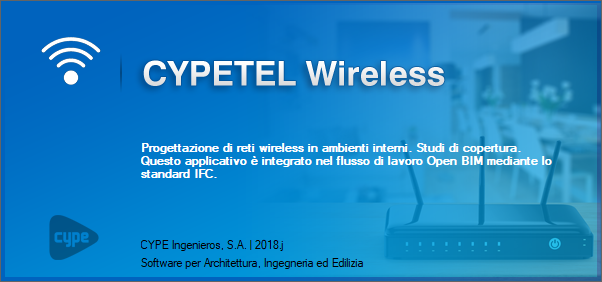 CYPETEL Wireless. Progettazione di reti senza fili